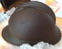 Casque français, casque Adrian.