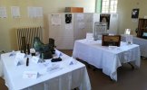 La salle d'exposition.